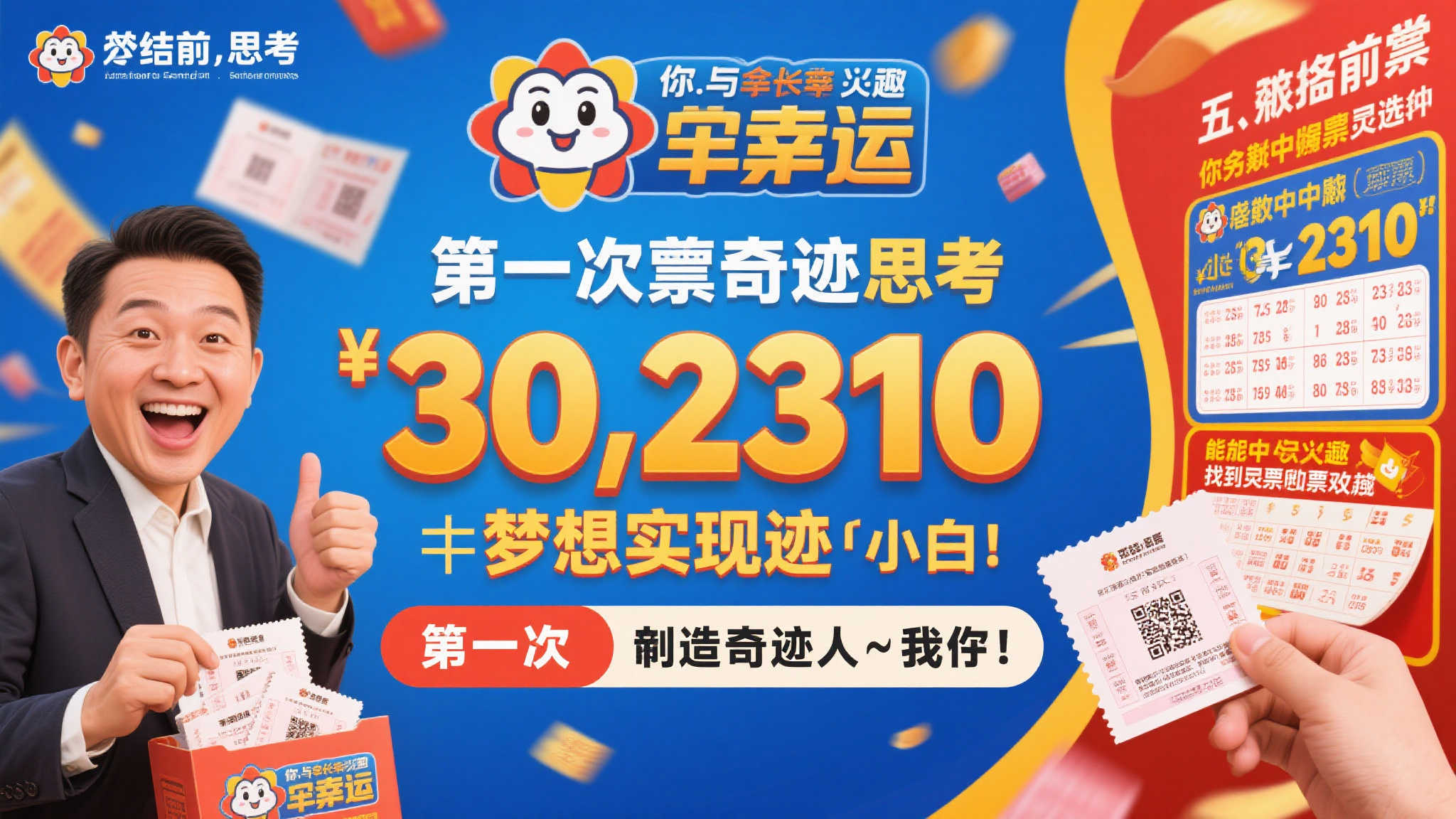 30元追加10倍投注，二等奖彩友喜获231万大奖！