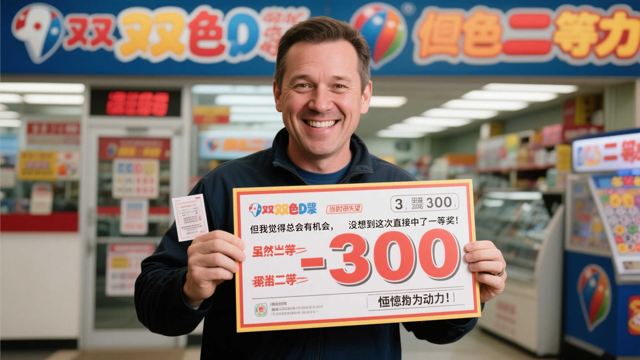 中年男子2元喜中双色球821万 连夜驱车兑奖 曾遗憾错失二等奖 中年男子2元喜中双色球821万 连夜驱车兑奖 曾遗憾错失二等奖